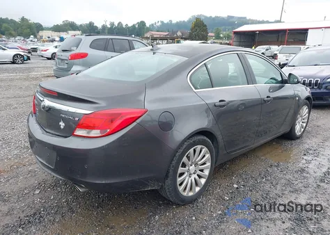 2011 Buick Regal Cxl Turbo Russelsheim from USA, damaged, VIN W04GW5EV6B1081401